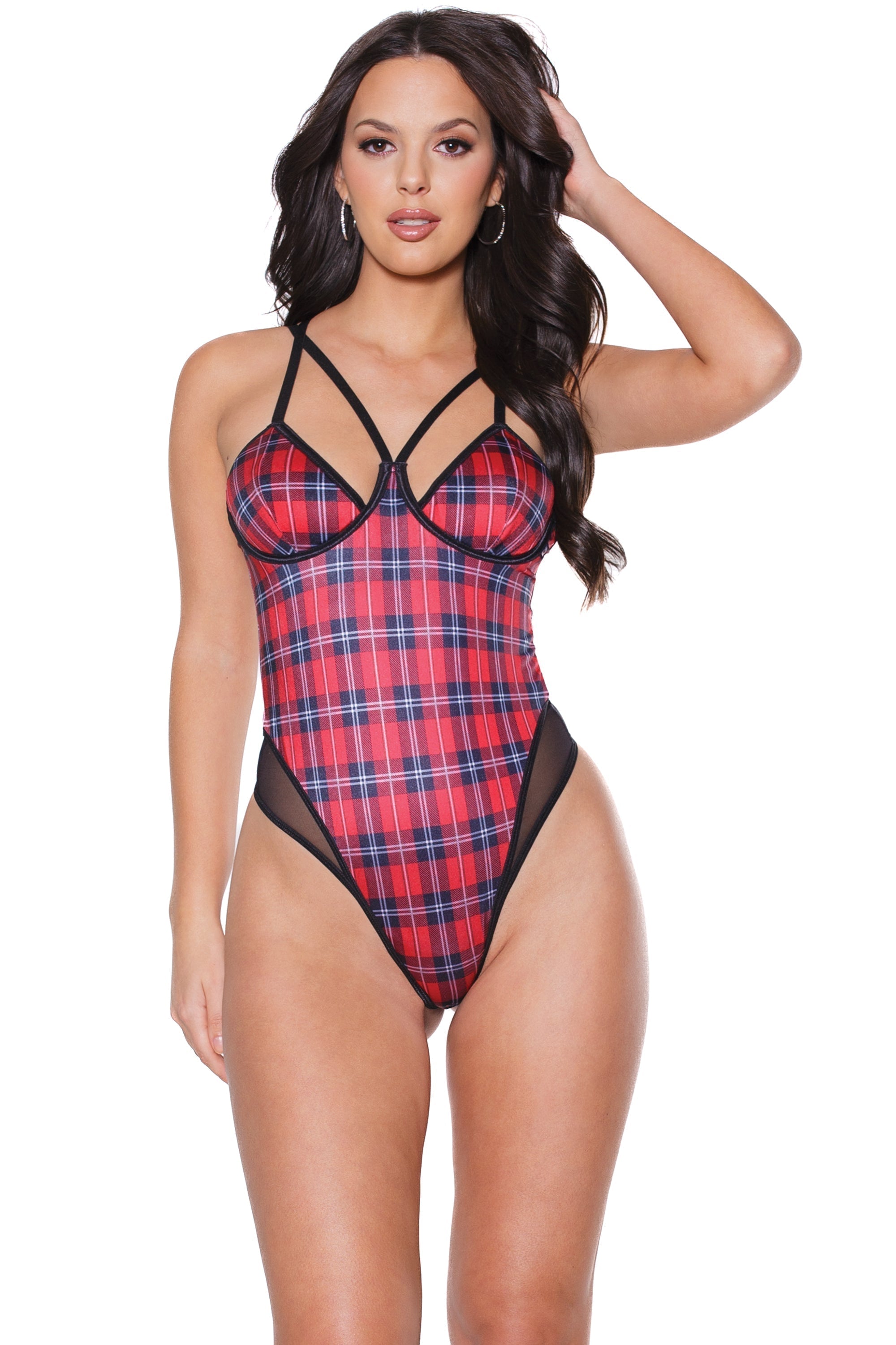 Coquette 22320 Teddy Red Plaid
