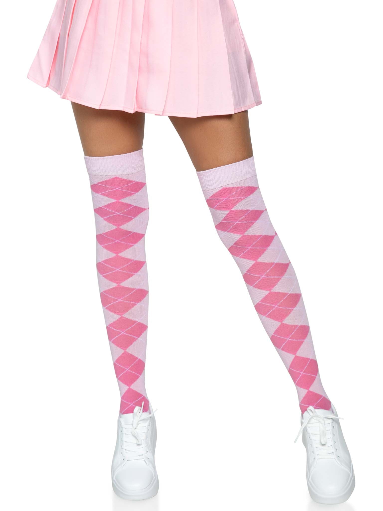 Leg Avenue Argyle Knit Over The Knee Sock 6627