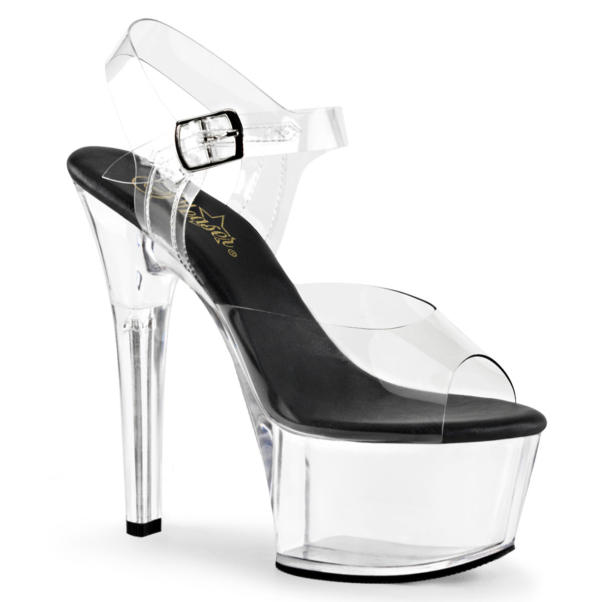Pleaser Aspire-608 Ankle Strap Sandal