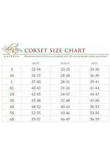 Lavish Black Faux Leather Short Bustier Top - Daisy Corsets