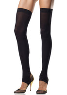 Leg Avenue  Opaque Stirrup Thigh Hi Stockings  6310