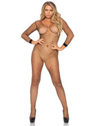 Leg Avenue  Lycra Industrial Long Sleeve Bodystocking  8380