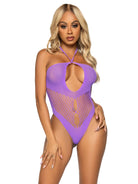 Leg Avenue 89296 Seamless Net Keyhole Bodysuit