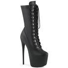 Pleaser Jubilant-1048 Concealed Platform Mid Calf Boot