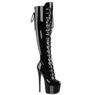 Pleaser Jubilant-3012 Fully Lined Over-The-Knee Boot