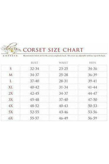 Lavish Black Patent Lace - Up Short Bustier Top - Daisy Corsets