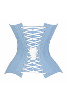 Lavish Lt Denim Overbust Corset Top - Daisy Corsets