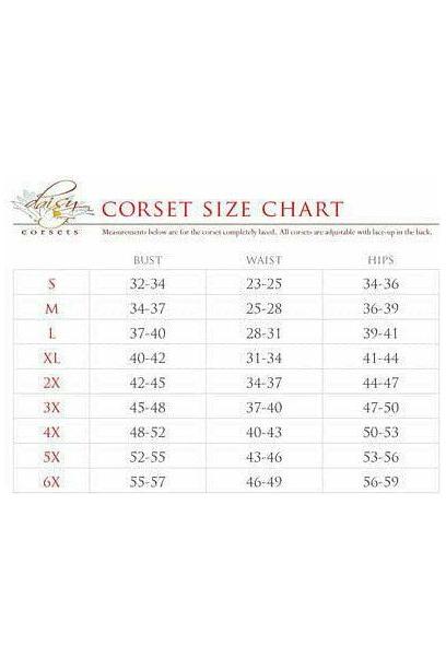 Lavish Sunset Holo Short Bustier - Daisy Corsets